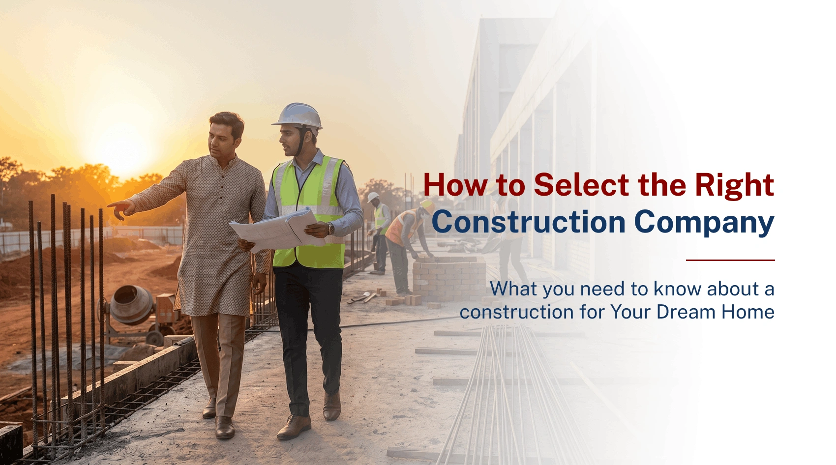 How to Select the Right Construction Company for Your Dream Home